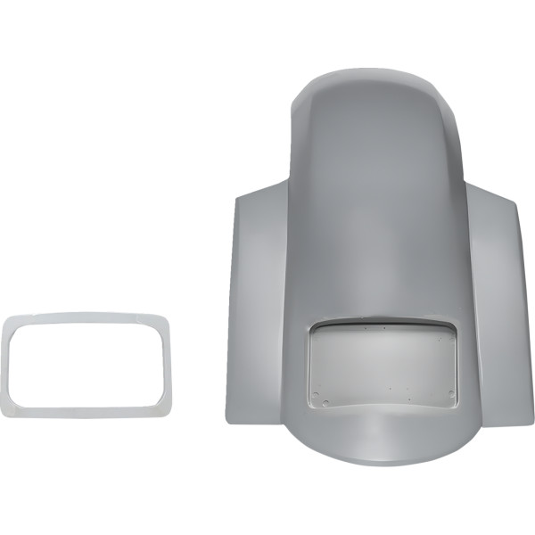 ショートスポーツリアフェンダー クロームプレートフレーム