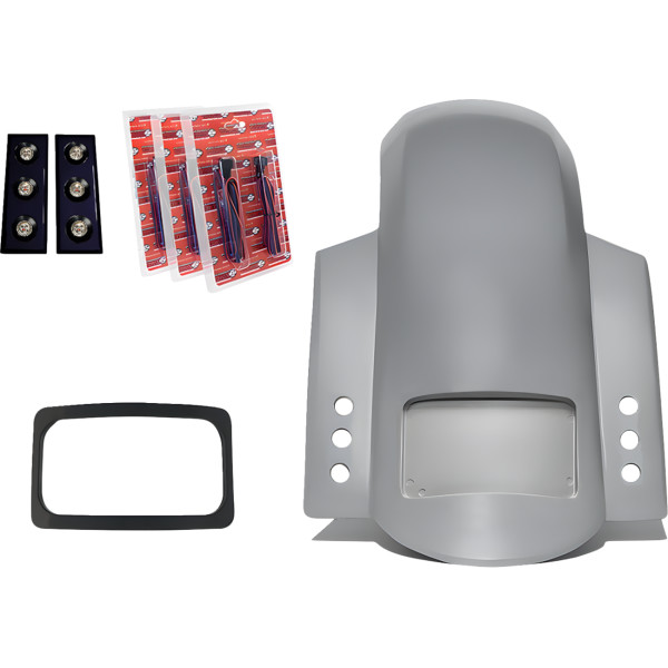 ショートスポーツSSリアフェンダー ブラックプレートフレーム