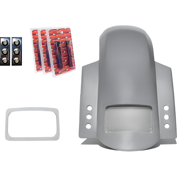 ショートスポーツSSリアフェンダー クロームプレートフレーム