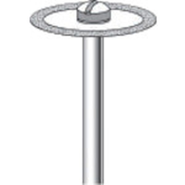 電着ダイヤモンドディスク＃400刃径19×刃長0.18×軸径3