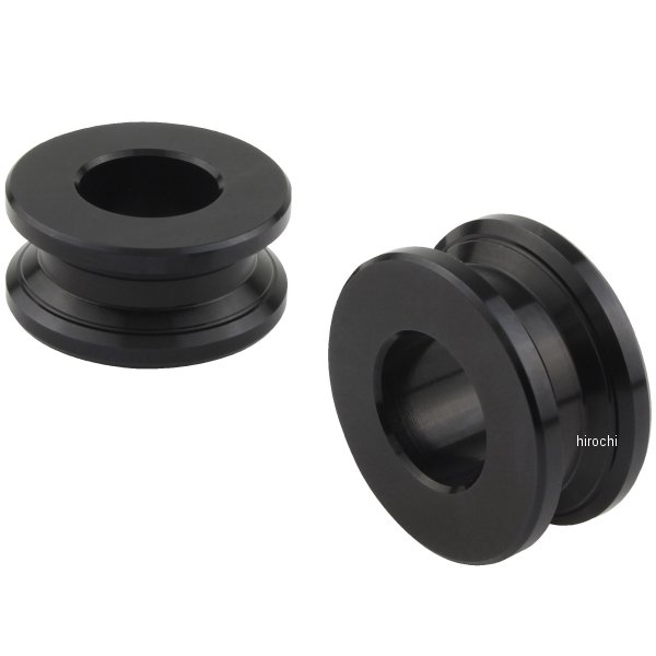 ポッシュ POSH アルミカラースプールタイプ M10 10mm 2個入り 黒