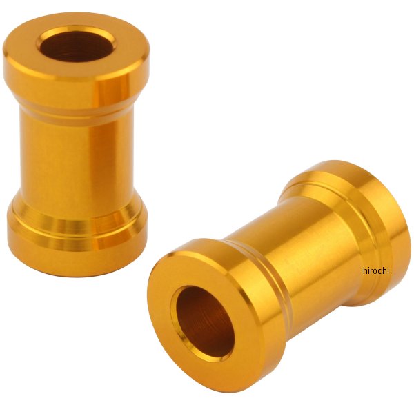 ポッシュ POSH アルミカラースプールタイプ M6 20mm 2個入り ゴールド