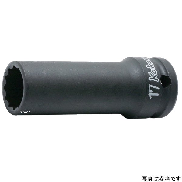 Ko-ken 1/2"(12.7mm)SQ. インパクト12角ディープソケット(薄肉) 11mm