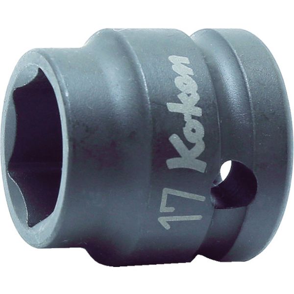 12.7mm差込 インパクトショートソケット 17mm