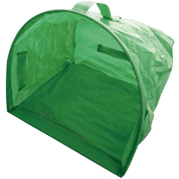 ちり取り(枝葉ちり取りフゴ) グリーン 590×570×570 170L ポリプロピレン・グラスファイバー