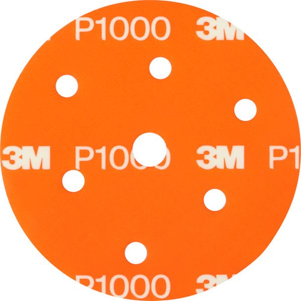 ASOFTDISCA1000R  足付けソフトディスク 穴あき 125mm径 ＃1000 50枚入り