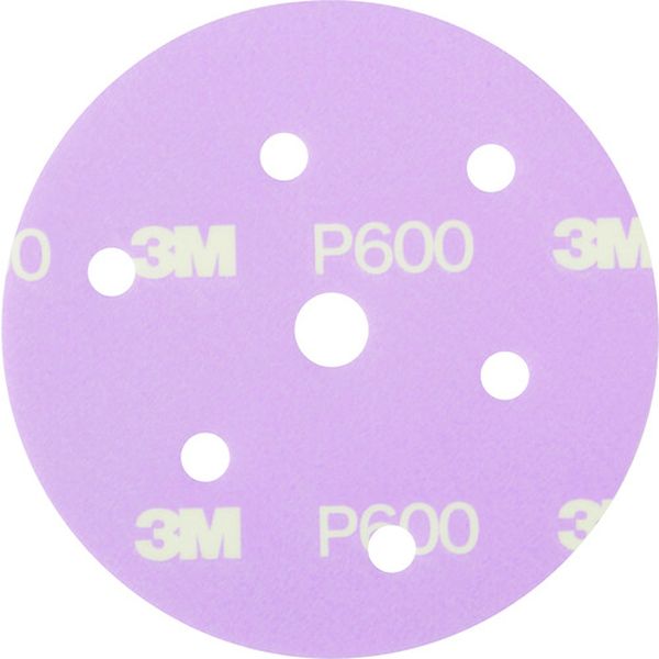 ASOFTDISCA600R  足付けソフトディスク 穴あき 125mm径 ＃600 50枚入り