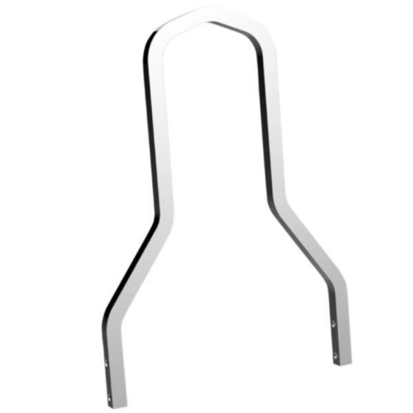 シーシーバー 四角 高さ10"x幅9.875"クローム