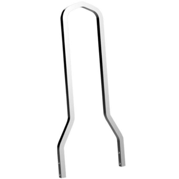 シーシーバー 四角 高さ15.14" x 幅8.25"クローム