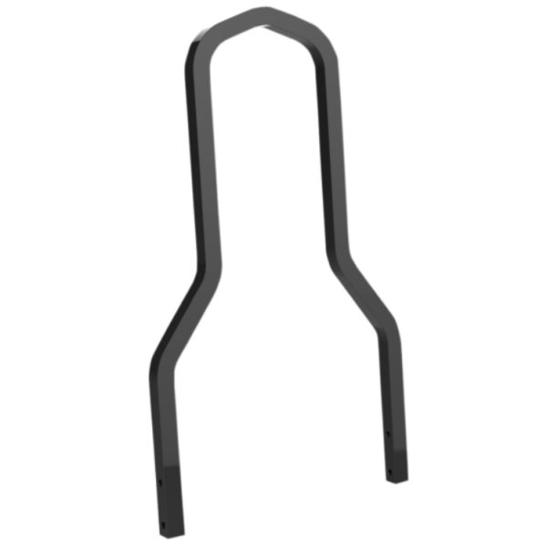 シーシーバー 四角 高さ 10"x幅8.75"黒