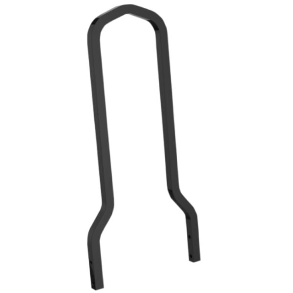 シーシーバー 四角 高さ12.5"x幅7.5"黒