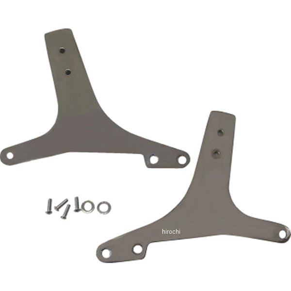 DRAG サイドプレート シッシーバー用 82年-00年 FXR クローム