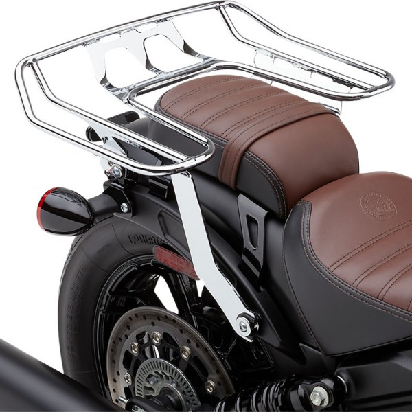 【セール特価】 ラップアラウンドラック 18年-22年 Indian Scout Bobber クローム
