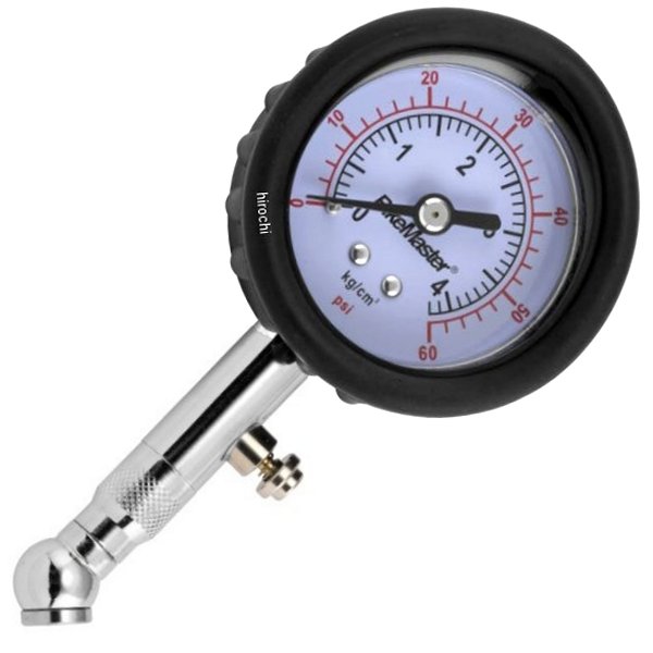 タイヤ エアゲージ 60psi