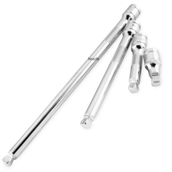 ウォブルエクステンションバーセット 3/8インチ(9.53mm) ドライブ 4ピース