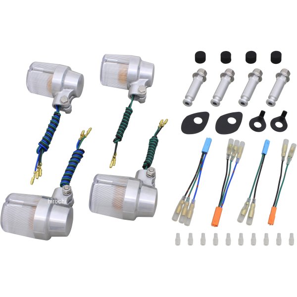 ウインカーセット スーパーバイク 03年-05年 CB1300SF バフ/クリア