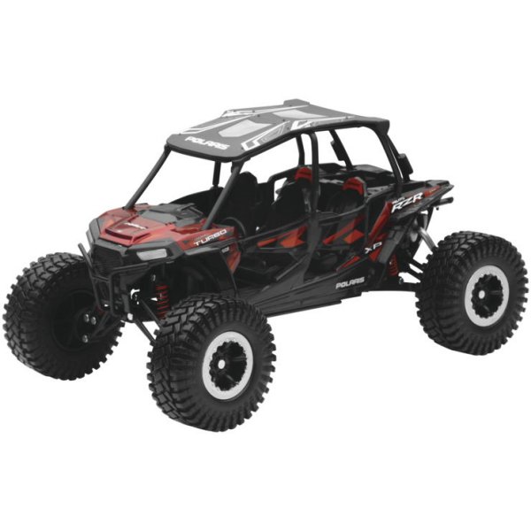 模型 1:18スケール ポラリス RZR XP4 Rock Crawler チタン