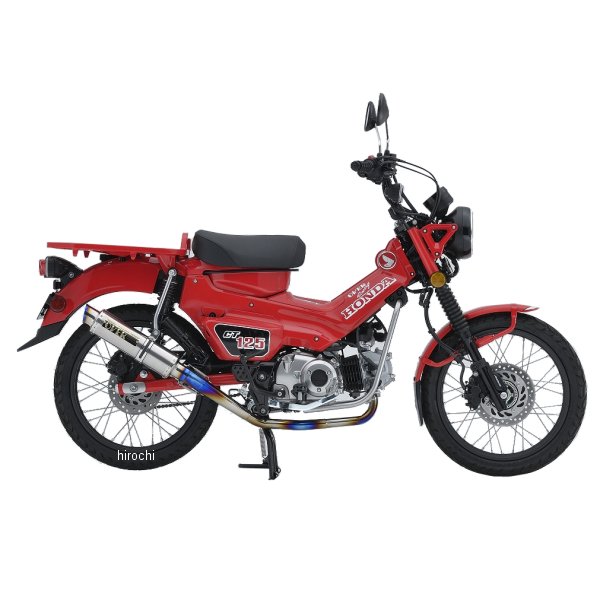 フルエキゾースト GP-PERFORMANCE フルチタン 政府認証 23年以降 CT125