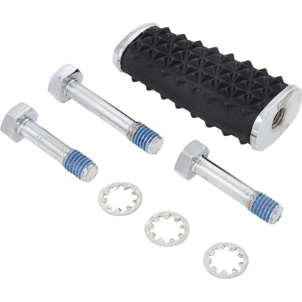 シフト、ブレーキ ペグ Thresher クローム 1個売り