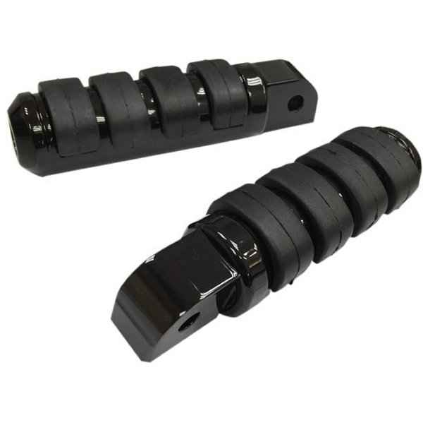 フットペグ パッセンジャー側 M-Eight ソフテイル 黒