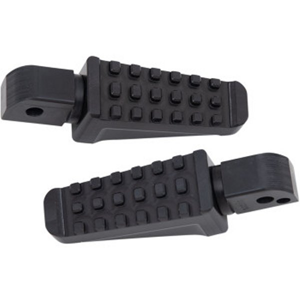 フットペグ パッセンジャー側 ロードレーシング M-Eight 黒