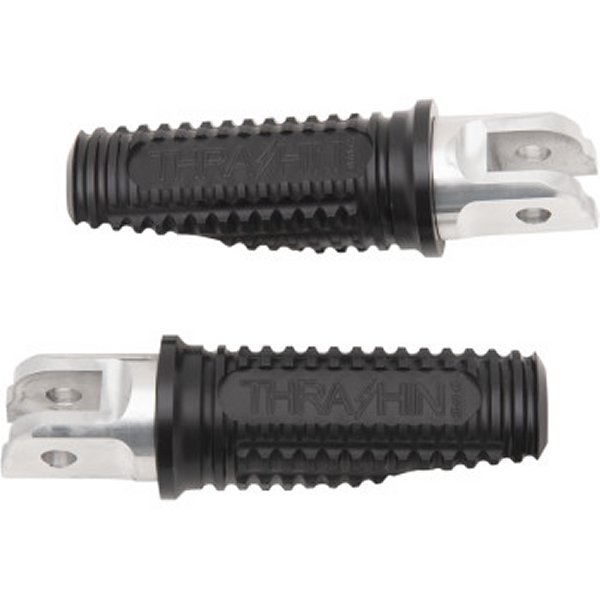 フットペグ ドライバー側 バーンアウト M-Eight 黒