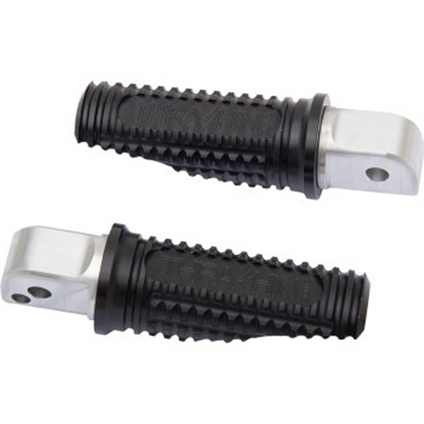 【セール特価】 フットペグ パッセンジャー側 バーンアウト M-Eight Raw