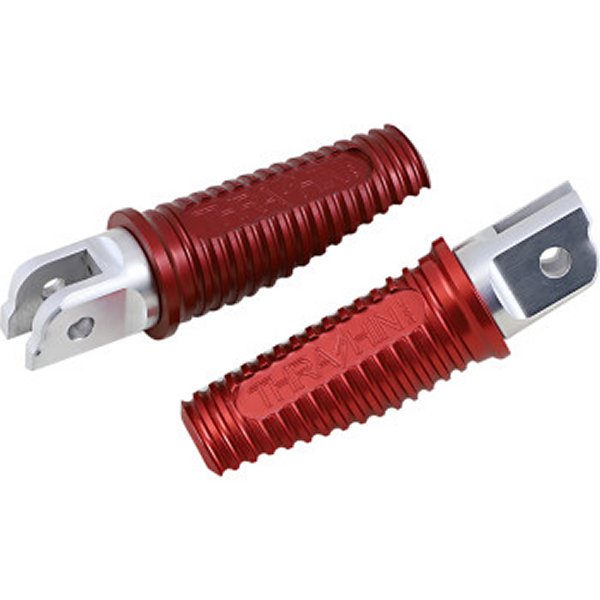 フットペグ ドライバー側 キャニオン M-Eight 赤