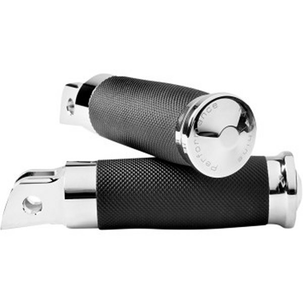 フットペグ ドライバー側 ラバーラップ M-Eight クローム