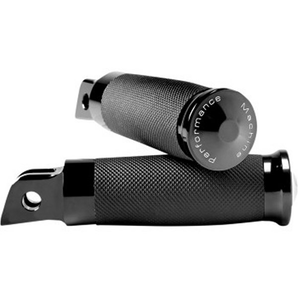 フットペグ ドライバー側 ラバーラップ M-Eight 黒