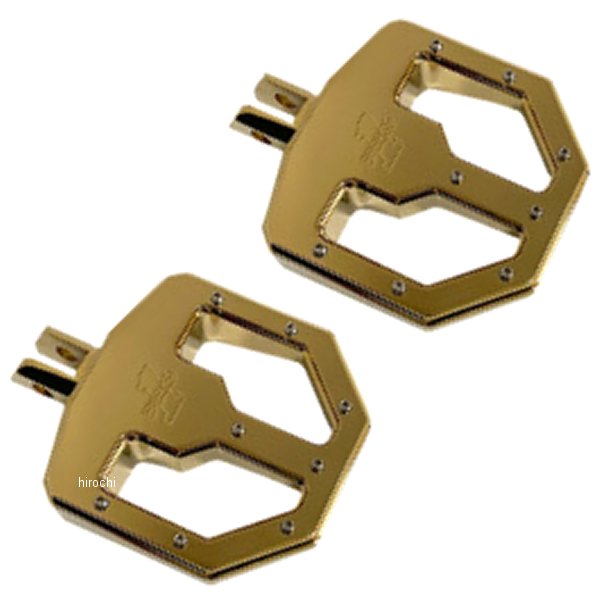 フットペグ BMXミニ 18年-20年 ソフテイル ゴールド