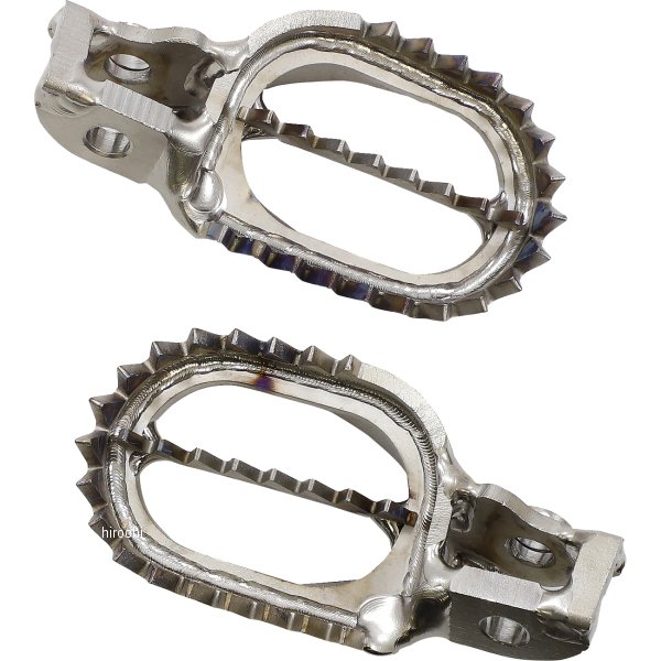 チタニウムフットペグ シルバー