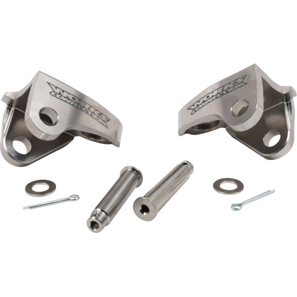 FOOT PEG MOUNTS TITANIUM CRF