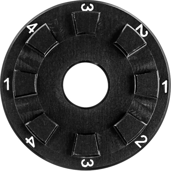 BRACKET SQUARE INSERT F/FOOT PEG V 2.0