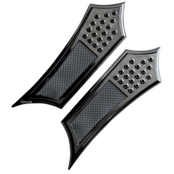 ドライバーフットボード 延長 ラバー 黒