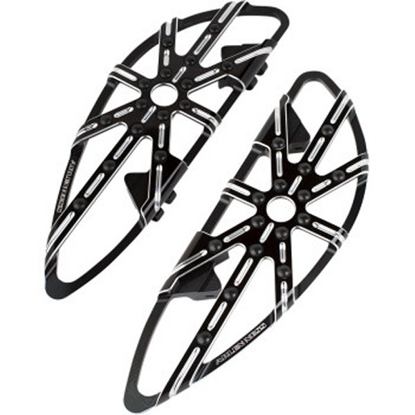 ドライバーフットボード FLDE/FLFB 10-ゲージ 黒