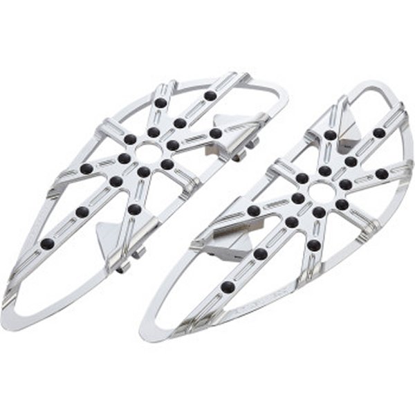 ドライバーフットボード FLDE/FLFB 10-ゲージ クローム