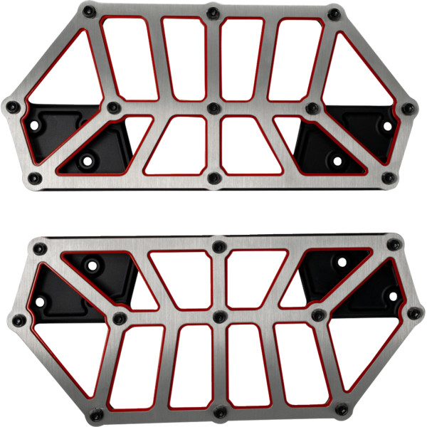 FLOORBOARDS DRIVER NXL BLACK W/ RED ACCENT