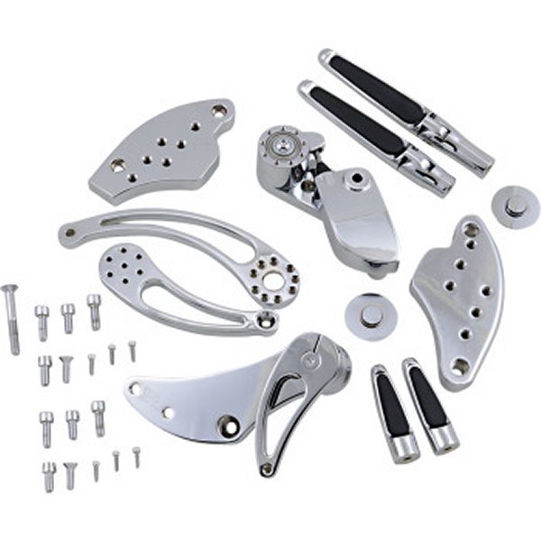 【セール特価】 フォワードコントロール FLDE/FLFB クローム/スロットレバー付 