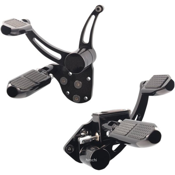 エンジニアリング GMA Engineering フォワードコントロール ハーレー ソフテイル 黒