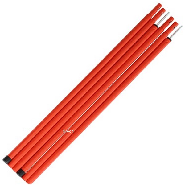 テント・タープポール 赤