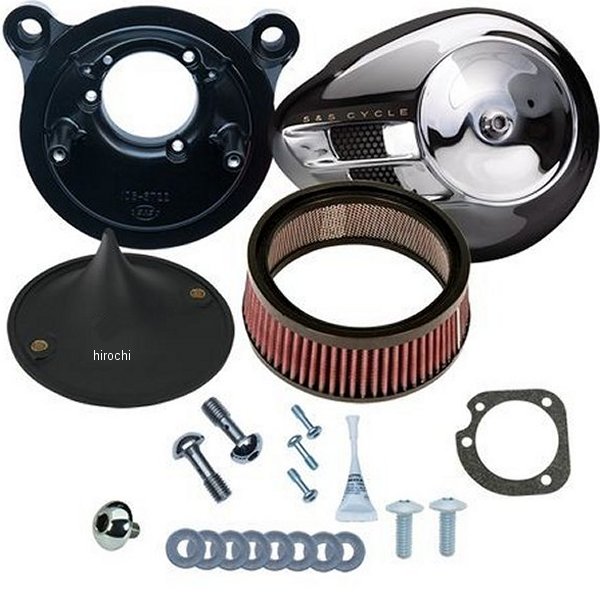 ステルスエアクリーナーキット エアストリームCH 01年-17年 TWIN CAM （ケーブル2本引）