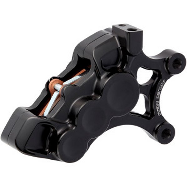 6ピストン キャリパー 14インチローター用 フロント 右 黒