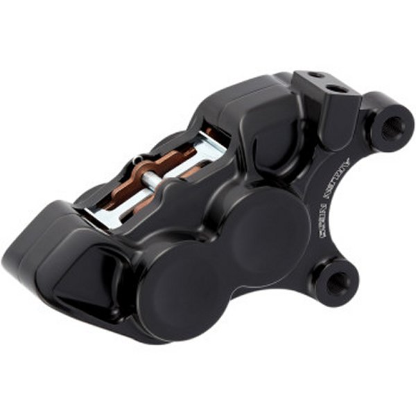 4ピストン キャリパー 11.8インチローター用 フロント 右 黒