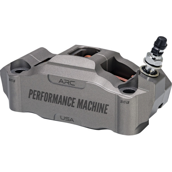 CALIPER FRONT RIGHT GREY 125X4 RACE SERIES RADIAL MOUNT