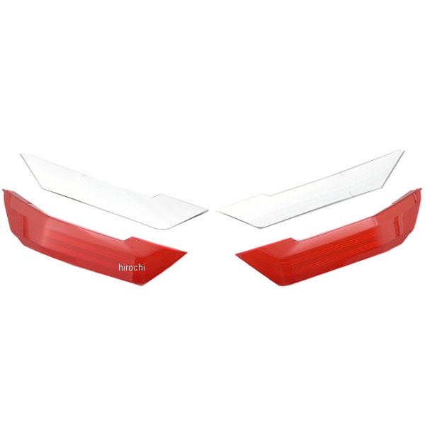 ジビ GIVI Z4702R ボトムリフレクター 赤 左右セット