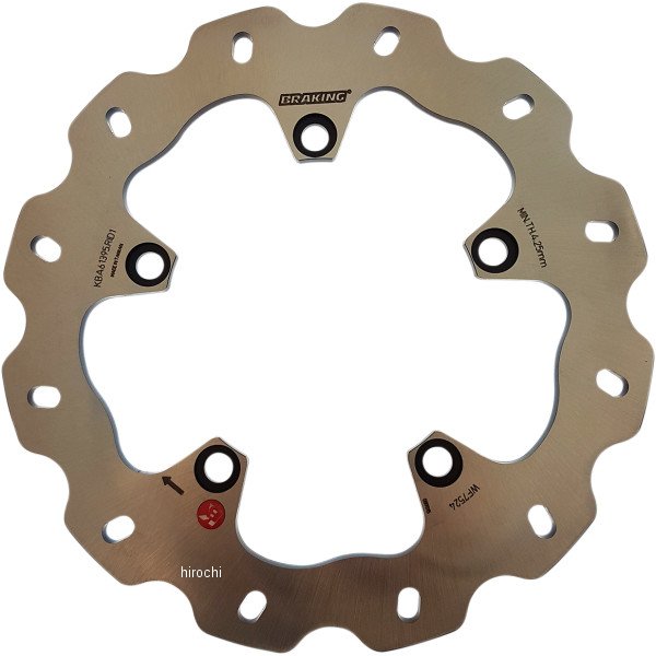 ブレーキ ディスク ローター W-Fix 14年-17年 NC750X、750S リア