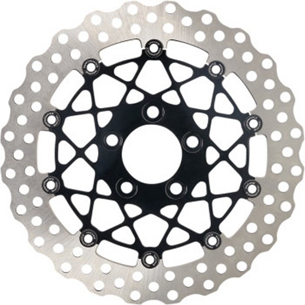 ローター 11.8インチ フロント 左または右 スピードスター 黒