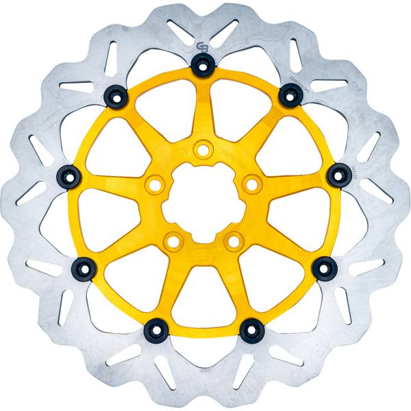 Wave ブレーキローター フロント ゴールド