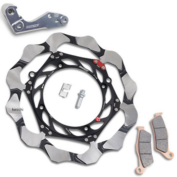 【セール特価】 ブレーキ ディスク ローター キット EPTA 270mm 05年-12年 Husqvarna CR125、WR125